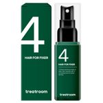 [TREATROOM] Hair 4 Fixer 50ml – Powerful Setting Spray with Fine Mist, Matte Finish, and No-Sebum Formula for Natural, Oil-Free Styling - Made in Korea